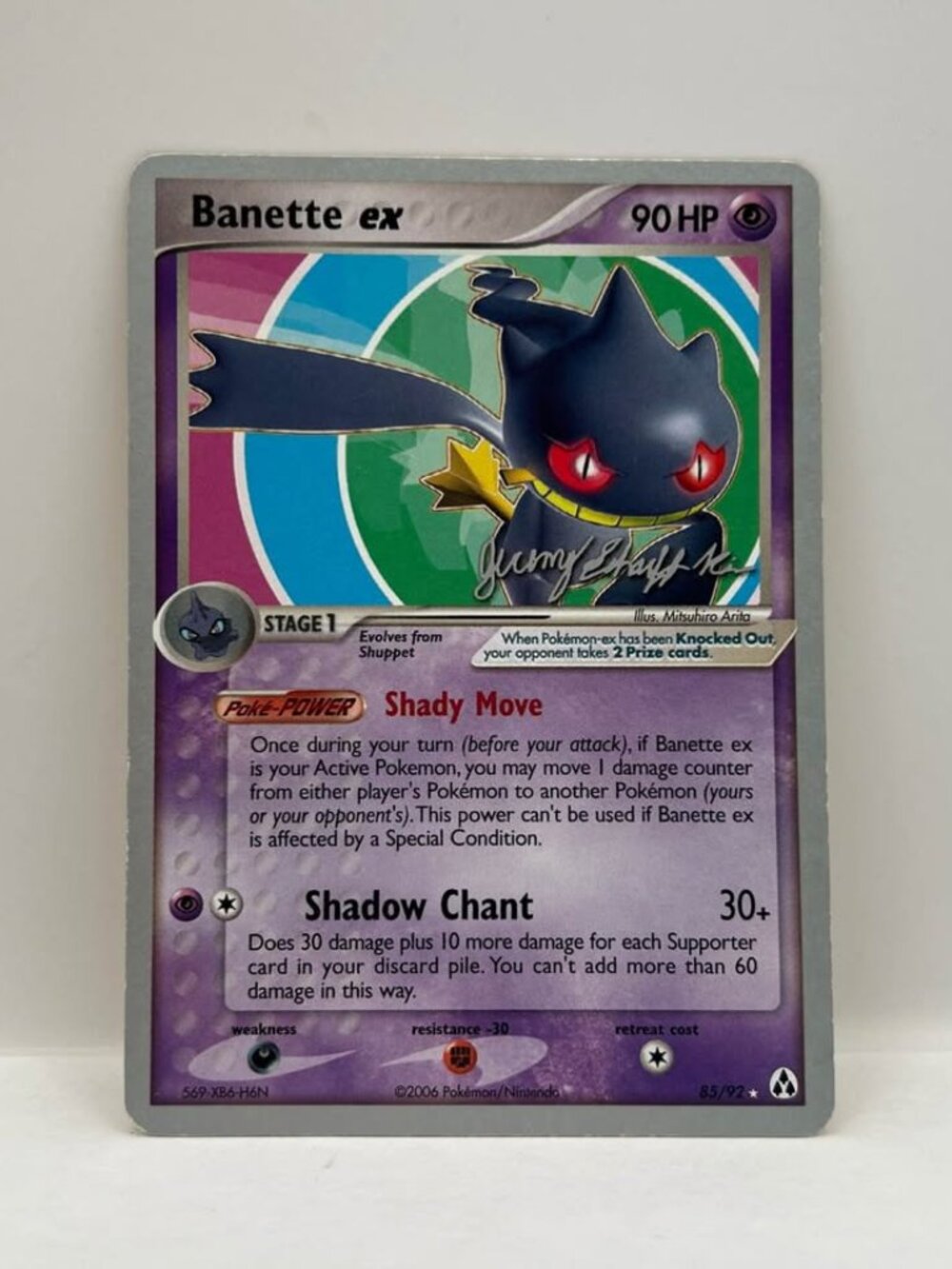 2006 Banette ex Jeremy Scharff 85/92 World Championship